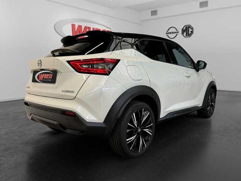 Nissan Juke DIG-T 117PS 7DCT-Automatik N-DESIGN Bose AVM Allwetterreifen Frontscheibe heizba