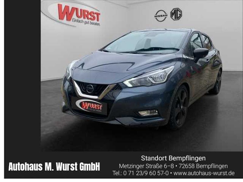 Nissan Micra N-Sport 1.0 DIG-T SHZ Rückfahrkamera 8fach bereift 6MT