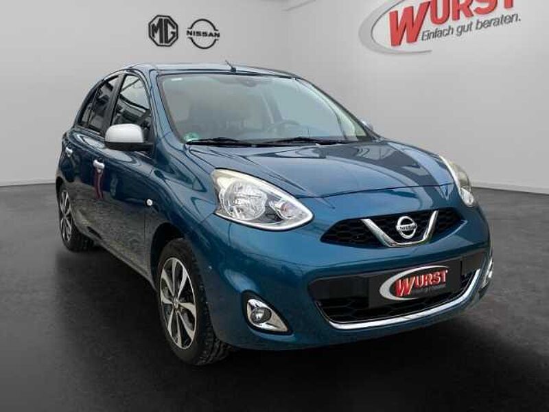 Nissan Micra N-Tec 1.2 Navi SHZ PDC Tempomat Bluetooth 8-Fach Bereift