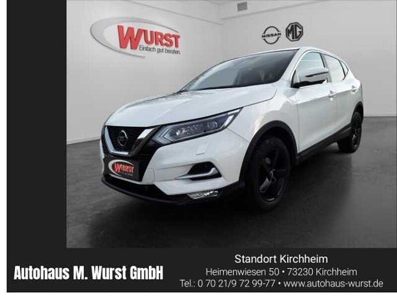 Nissan Qashqai 1.3DIG-T N-Connecta AHK LED Rundumkameras Navi Frontscheibenhzg.