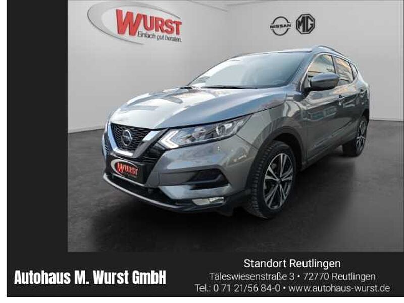 Nissan Qashqai N-Way 1.3 DIG-T Panorama Rückfahrkamera Sitzheizung beheizb. Frontscheib